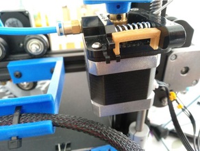 ender 3 extruder tension helper 3d printing creality ender3 fix temporary 3d print model - Mito3D
