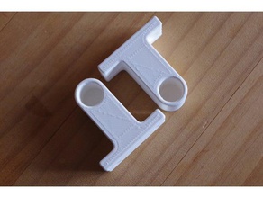 ikea irja curtain rod holder replacement parts hack 3d print model - Mito3D