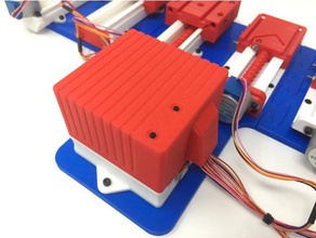 triple motor shield v2 case audio arduino enclosure 3d print model - Mito3D