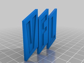 vfl osnabr&uumlck logotipo sinais logotipos 3d print model - Mito3D
