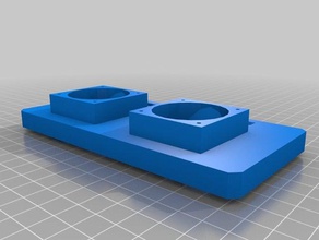 bq hephestos 2 smootherdriver cover fans 3d printer parts 3d print model - Mito3D