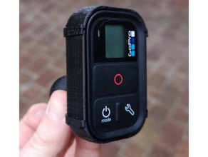case gopro remote camera mount ram 3d print model - Mito3D