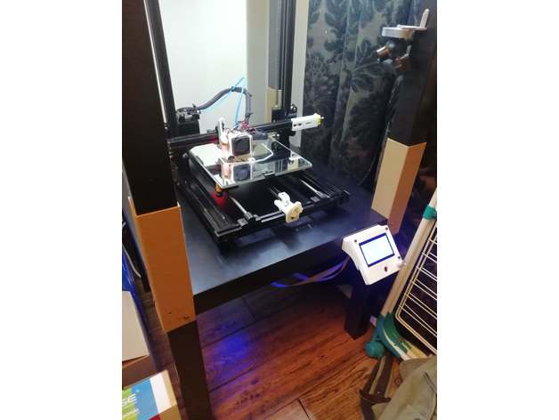 lack table riser 3d printer accessories 3D print model - Mito3D