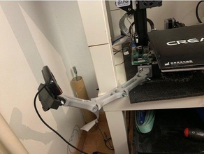 c525 holder 3d printer accessories creality ender 3 logitech webcam mount 3d print model - Mito3D