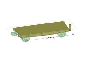 lego duplo vagón de plataforma 10 la construcción los juguetes tren 3d print model - Mito3D
