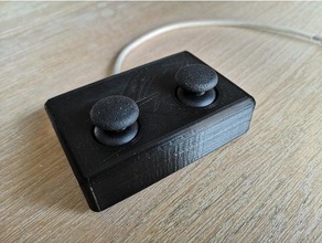 joystick cas de l'électronique arduino boîte 3d print model - Mito3D