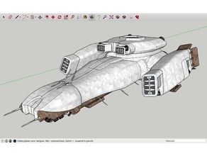 promostomo spaceship 3d printing spaceships 3d print model - Mito3D