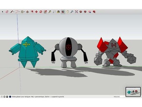 registeel regirock regice 3d de l'impression pokemon 3d print model - Mito3D