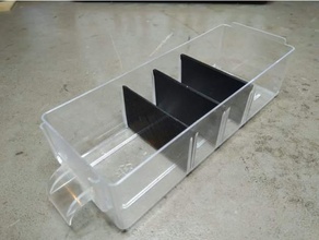 dividers mars storage boxes electronics 3d print model - Mito3D