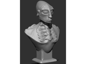 aliens statue Kunst 3d print model - Mito3D