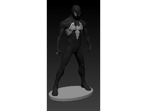 spider man symbiote fun made 3d printing marvel 3d print model - Mito3D
