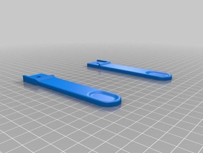 ender-3 bed handle updated grip creality ender 3 ender3 heatbed heated 3d print model - Mito3D