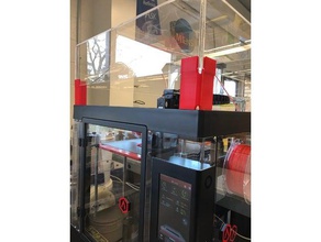 lid lift raise3d pro2 printer accessories 3d print model - Mito3D