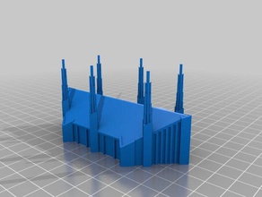 las vegas-Tempel Gebäude Strukturen lds mormon Mormonen-Tempel 3d print model - Mito3D