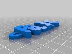 felipe Schlüsselanhänger angepasst 3d print model - Mito3D