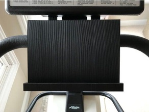 lifestep 5500 ipad pro holder tablet exercise exerciser stepper fitness equipment stand 3d print model - Mito3D
