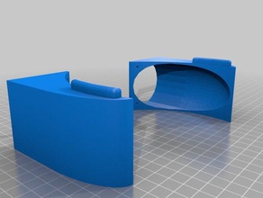 sparkmaker parte posterior de ventilación 3d la impresora accesorios 3d print model - Mito3D