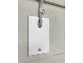 nest-Kamera-usb-Kabel-Wand-Platte Sicherheit zu Hause Sicherheits-Kamera video 3d print model - Mito3D