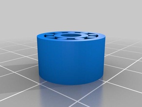 my customized parametric printed bearing openscad 3d printing tests 3d print model - Mito3D