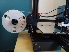 ender 3 spool holder sidemount 3d printer parts 3d print model - Mito3D