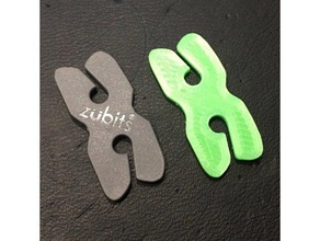 zubits laccio di scarpe chiuse accessori 3d print model - Mito3D