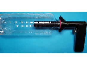 botella de lanzador otros el consumo alcohol fuego arma cohete 3d print model - Mito3D