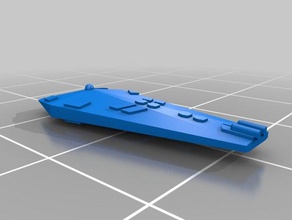 flathead k-Fregatte - Spielzeug Spiele scifi starship 3d print model - Mito3D
