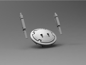 space communists drone parts games conversion 3d print model - Mito3D