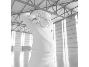 la rabia de muñeca 3d impresión 3dmodel 3dprintable en licuadora estatua stl 3d print model - Mito3D