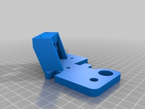 geeetech prusa i3 pro bowden left side 3d printer parts 3d print model - Mito3D