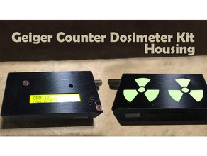 Geigerzähler dosimeter Gehäuse impexeris tools diy radiometer ebay muller Strahlung 3d print model - Mito3D
