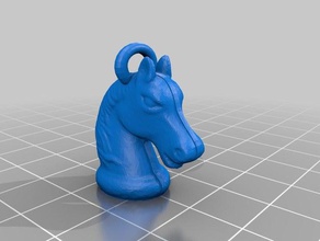 horse head 3d printing 3d print model - Mito3D