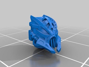 bionicle style heads chaos space warriors toys games poorhammer 3d print model - Mito3D