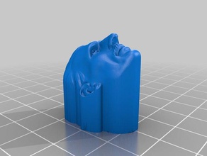 tesla cabeça moldes arte 3d print model - Mito3D