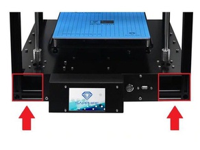 two trees sapphire front grill 3d printer parts 3d print model - Mito3D
