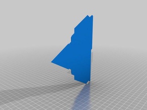foldable hollow d4 dice 3d print model - Mito3D