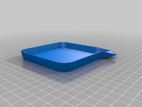 part sorting trays 100mm parts 3d print model - Mito3D