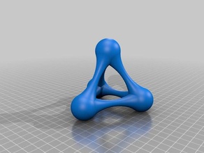 il tetraedro regolare 3d stampanti 3d print model - Mito3D
