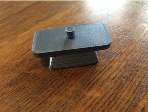 quick release tripod 14 inch screw camera mount 3d print model - Mito3D