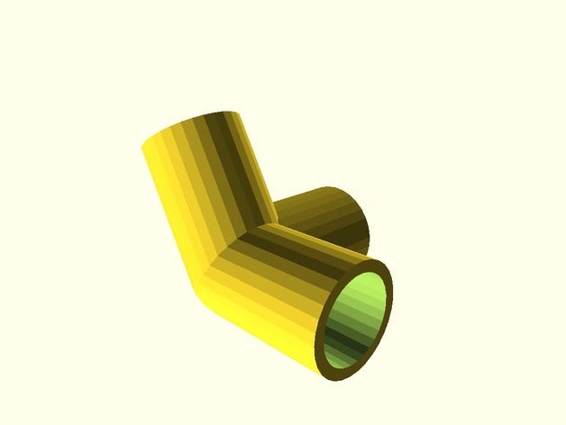 customizable 3-way connector joint parts angle customizer 3D print model - Mito3D