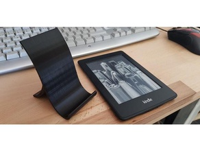 kindle e-kitap okuyucu standı organizasyon amazon tutucu mobil 3d print model - Mito3D