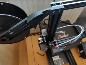 spoolholder ender 3 3d printer parts 3d print model - Mito3D