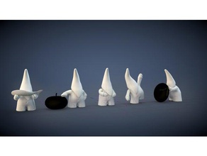 gnome base criaturas 3d print model - Mito3D