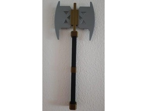 gimlis axe battle other battleaxe gimli dwarf lord rings lotr weapon 3d print model - Mito3D