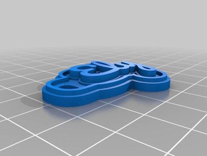 ely keychains customized 3d print model - Mito3D