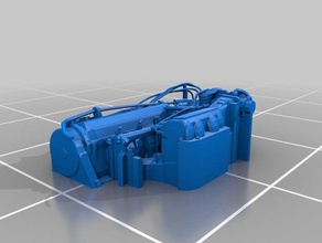 motore honda i giocattoli giochi pressofuso auto hot wheels 3d print model - Mito3D