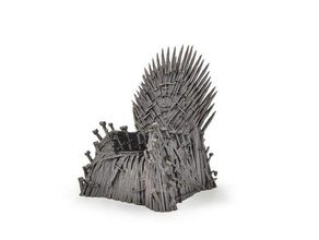 iron throne modified sculptures 3d print model - Mito3D