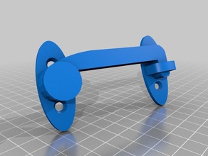 loquets c1 household lock 3d print model - Mito3D
