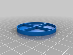 generic bases board game games miniature base 3d print model - Mito3D