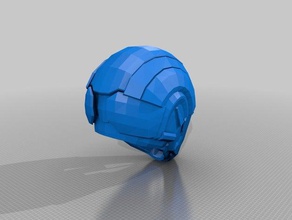 obsidian mind video games bungie destiny exotics game helmet 3d print model - Mito3D